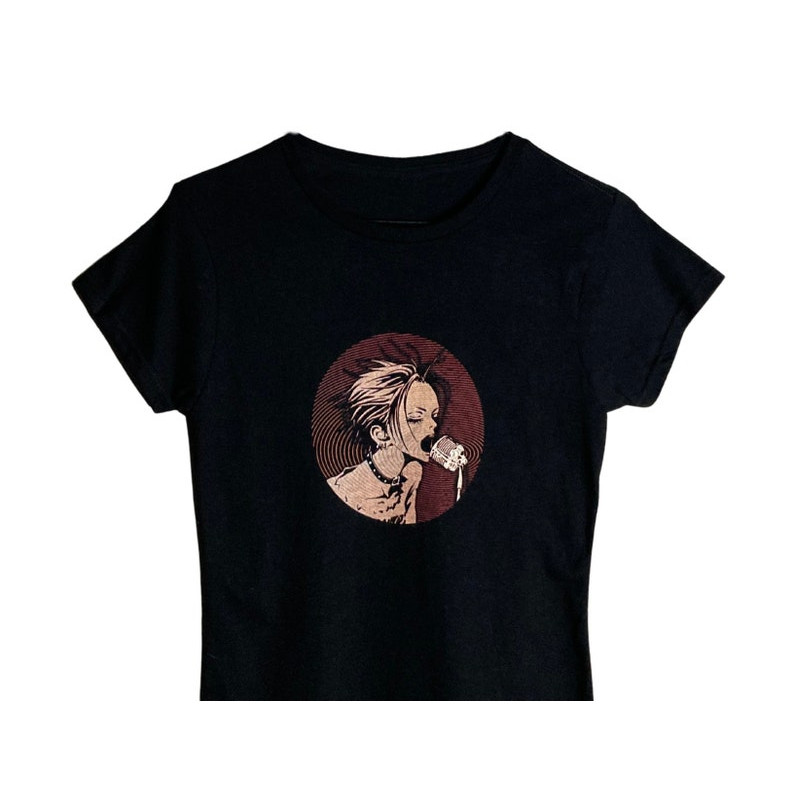 Camiseta Feminina Estampa Personagem Animado Moderna Fofa Confortável Moda Feminina Casual