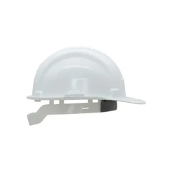 Capacete de Proteção Branco com Aba Frontal Plt Epi C/ Ca