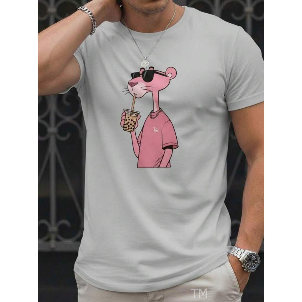 Camiseta Unissex Estilosa Premium Masculina Estampa  Rosa Street Camisa 100% Algodão 30.1 Envio Rapi