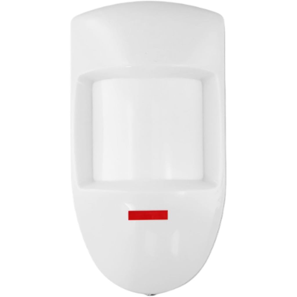 Alarme com Sensor de Movimento DualPIR, Detector Externo com Fio e Anti-Interferência, Ampla Cobertura para Segurança Re