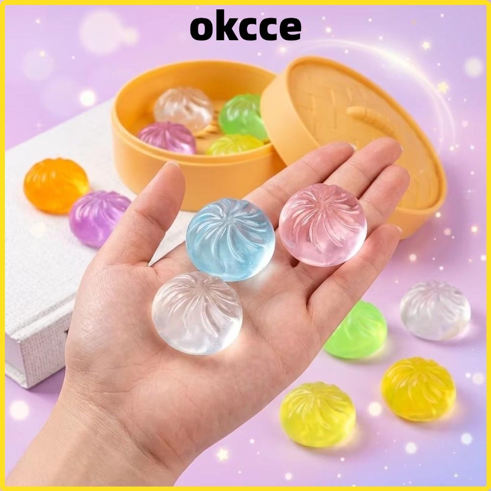 OKCCE 1/5pcs Bolinhos De Brinquedo , Mini Sensorial Espremível , Com Brinquedos Para Aliviar O Estresse A Vapor