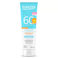 Protetor Solar Sunless Baby FPS 60 - 120g