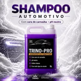 Shampoo com pH Neutro e Cera de carnaúba para Carro Moto Caminhão Xampu Automotivo