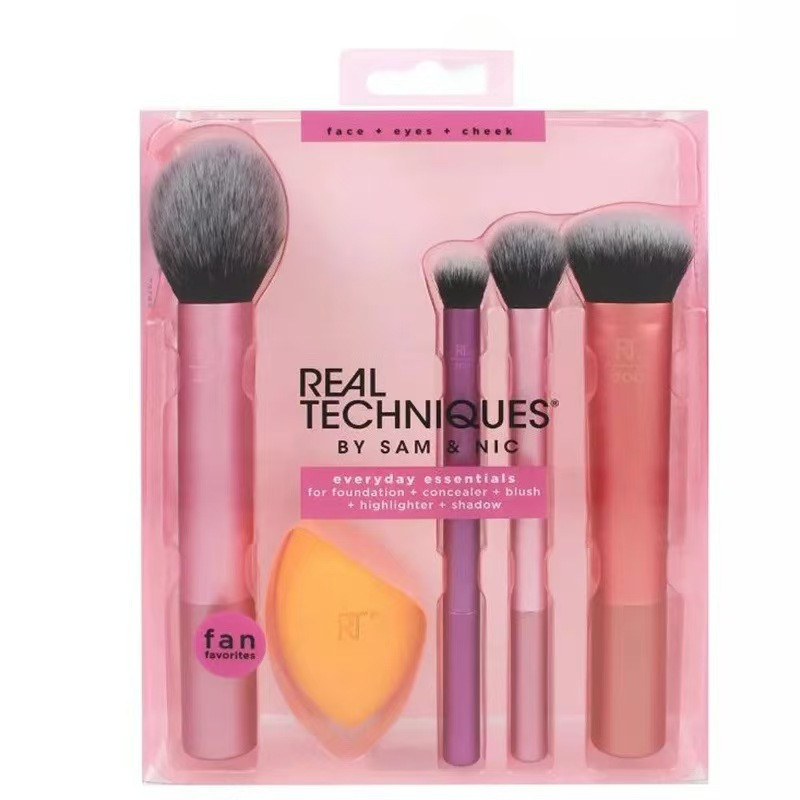 Conjunto de pincéis de beleza para pó solto transfronteiriço, ferramenta de beleza