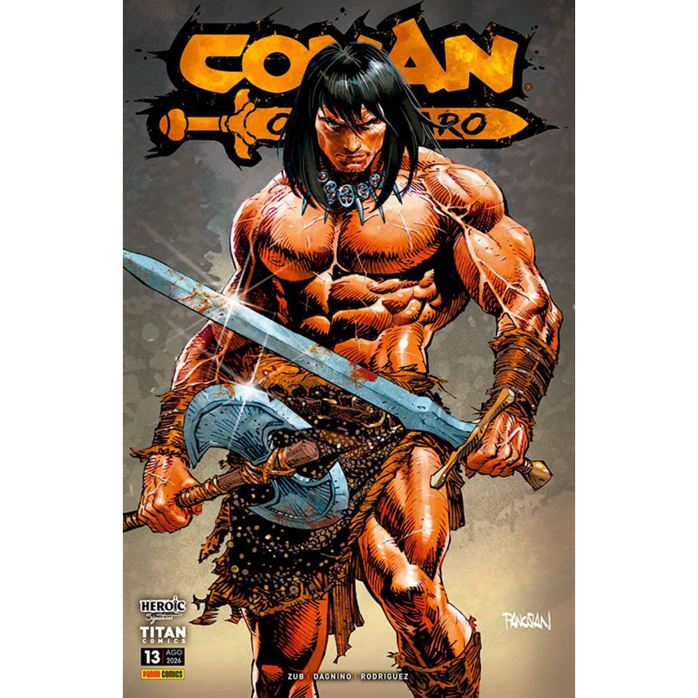 Comic - Conan, O Bárbaro 13 - Novo/Lacrado - Edição 2024