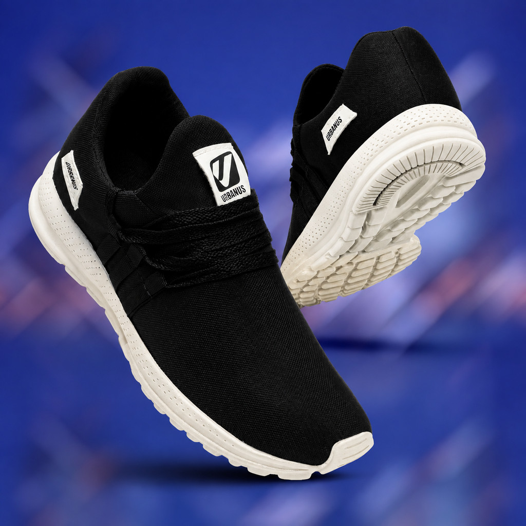 Tênis Feminino Masculino Diker Esportivo Caminhada Academia Preto OffWhite