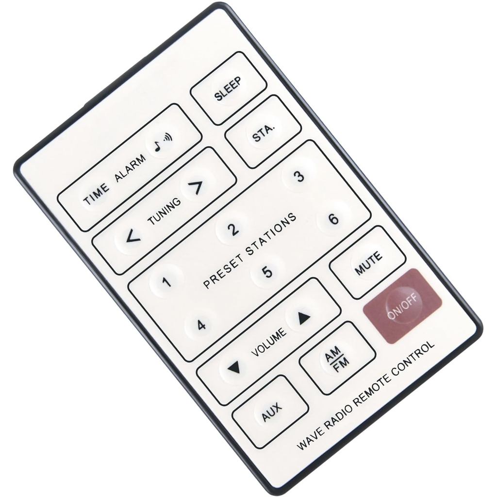 Controle remoto de substituição ZWP compatível com o rádio Bose Wave AWR1-1W AWR1-G1 AWR1-2W AWR1-4A AWR1W1 AM189930 AWR