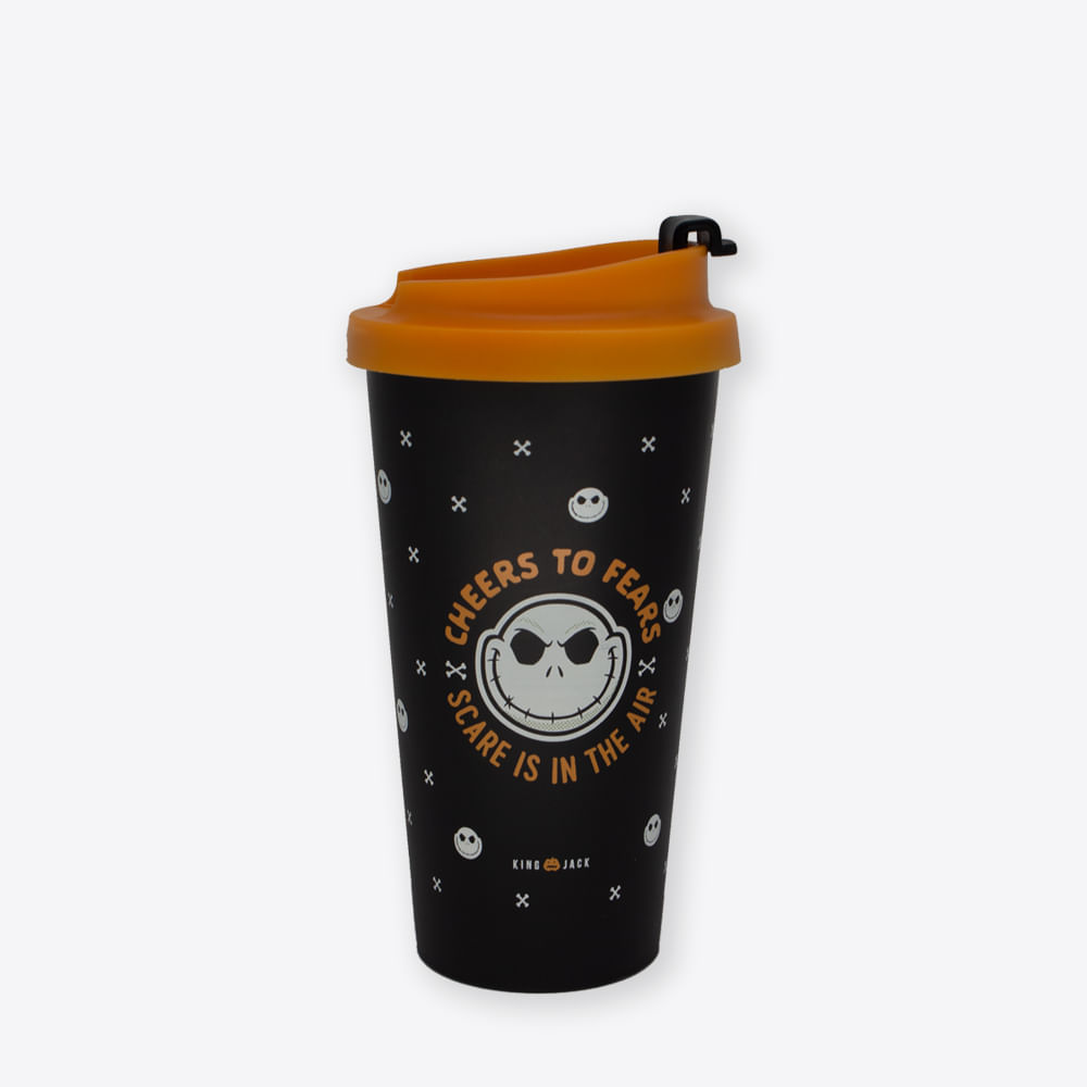Copo Viagem Bucks Jack Skellington - O Estranho Mundo de Jack