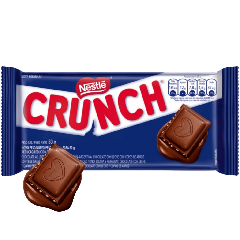 Crunch Chocolate ao Leite Nestlé 80g