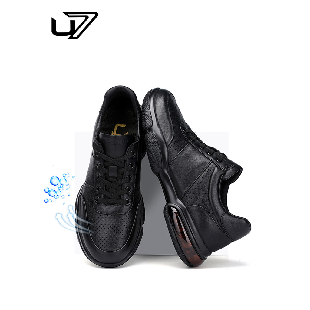 U7 sapatos masculinos verão respirável na moda sapatos 2026 novo estilo moda sapatos casuais masculinos primeira camada