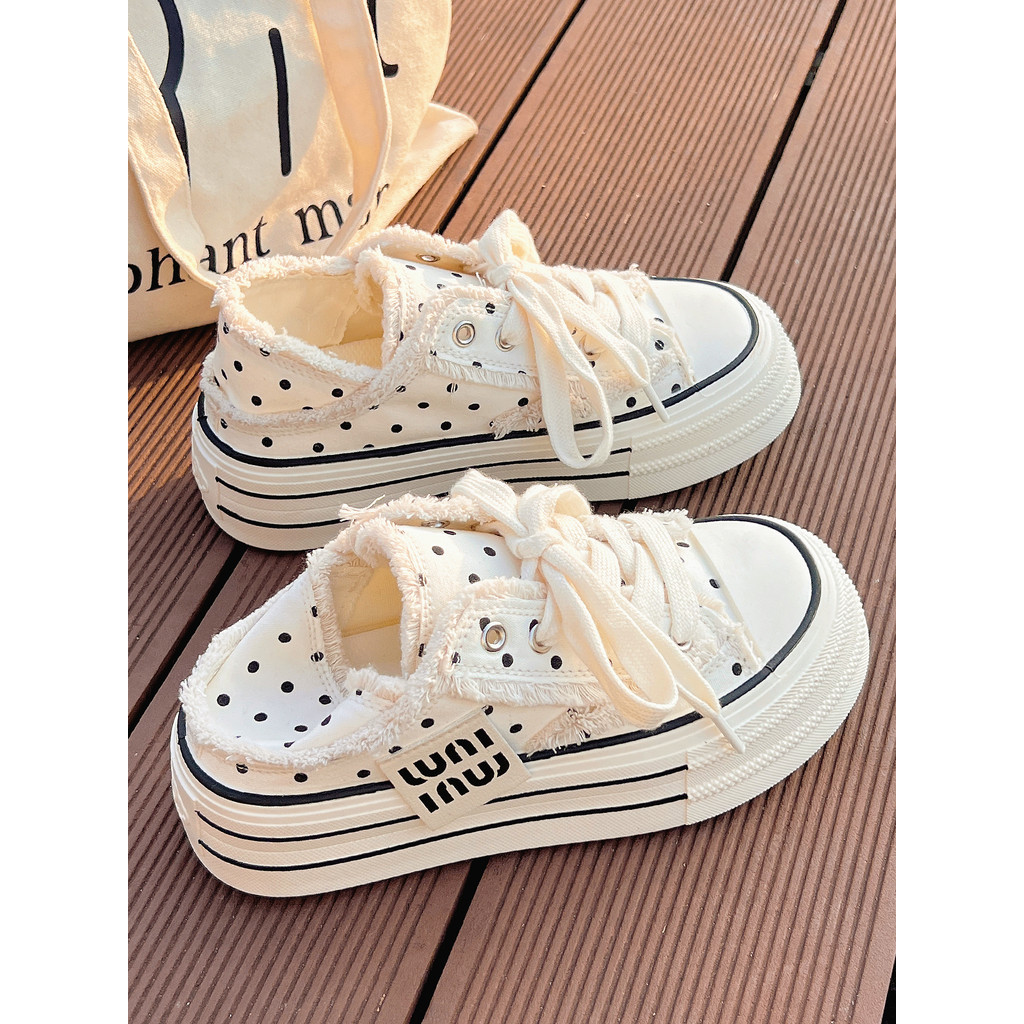 Sapatos de lona de sola grossa femininos verão respirável sapatos femininos dois usar meia chinelos pequenos sapatos bra