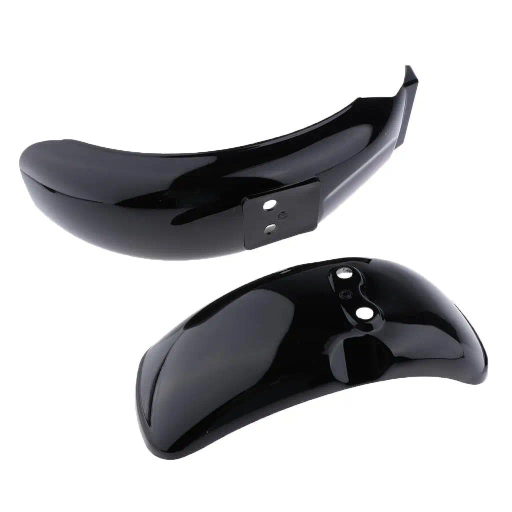 2 Pçs Plástico Motocicleta Carroceria Quadro Corpo Fender Kit Lama Guardas Para 