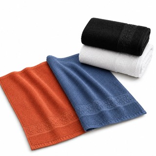 Kit Com 4 Toalhas de 35x75cm. Secagem Rápida, Perfeita Para Banheiro, Salão, Barbearia e Academia.