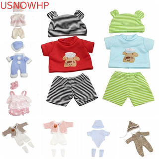 USNOWHP Vestido De Boneca De 30 Cm , Roupas Pijama De Vestir , Suéter De Saia , Terno Casual Fofo Bebê