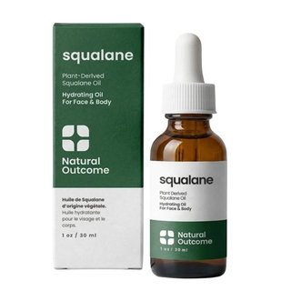 Óleo de Esqualano Puro 100% Derivado de Plantas para Rosto, Corpo, Cabelo e Lábios. Óleo Hidratante Leve que Firma, Redu
