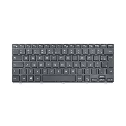 Teclado para Notebook Dell Inspiron I14-5448-I14-5458 P49G ABNT2 Preto