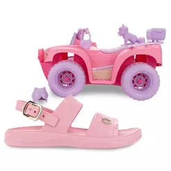 Grendene Barbie Sandália Infantil Menina Conforto