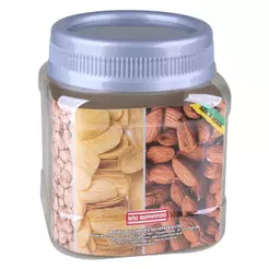 Pote Porta Mantimentos Quadrado 1.5L São Bernardo PO62