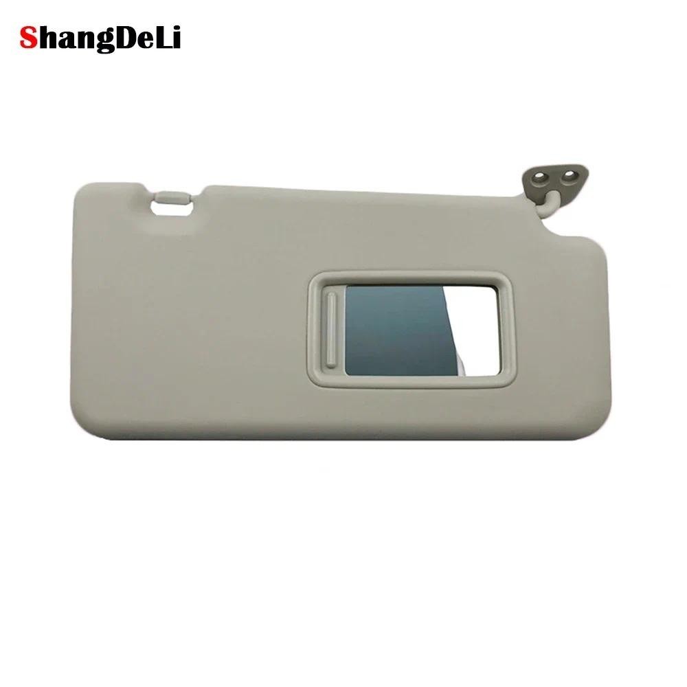 Lado Direito Para Nissan Tiida 2005-2010 Viseira Solar Interior Do Carro Com Peças De Espelho Decoração