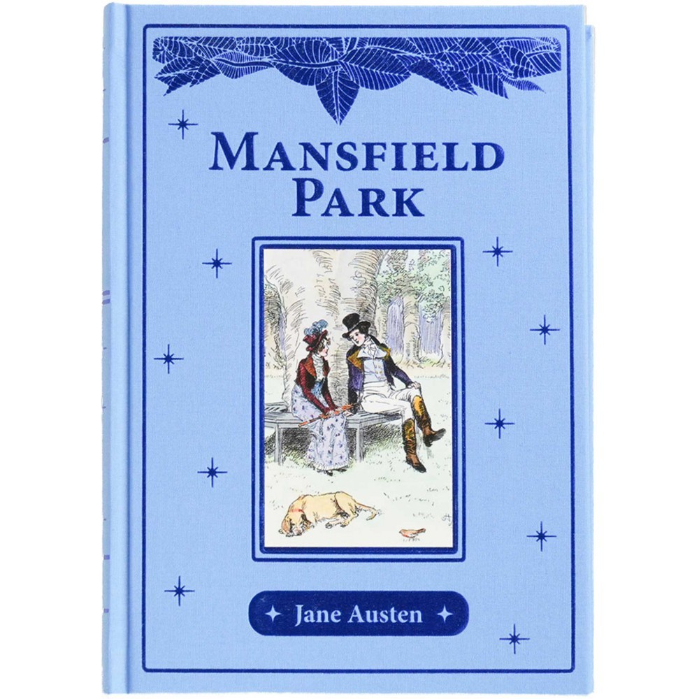 Livro Mansfield Park - Edição de luxo com capa em tecido e relevo