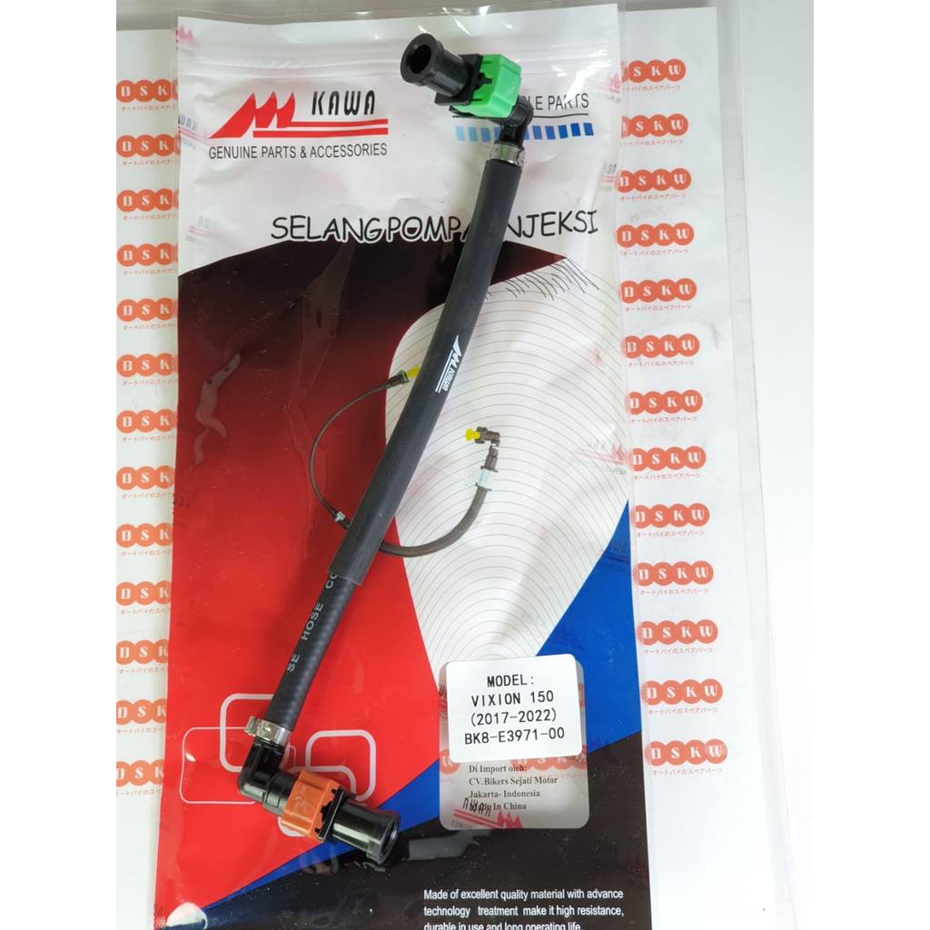 Mangueira De Combustível Para Injeção VIXION Novo LED 150 2017-2022 Kawa BK8-E3971-00