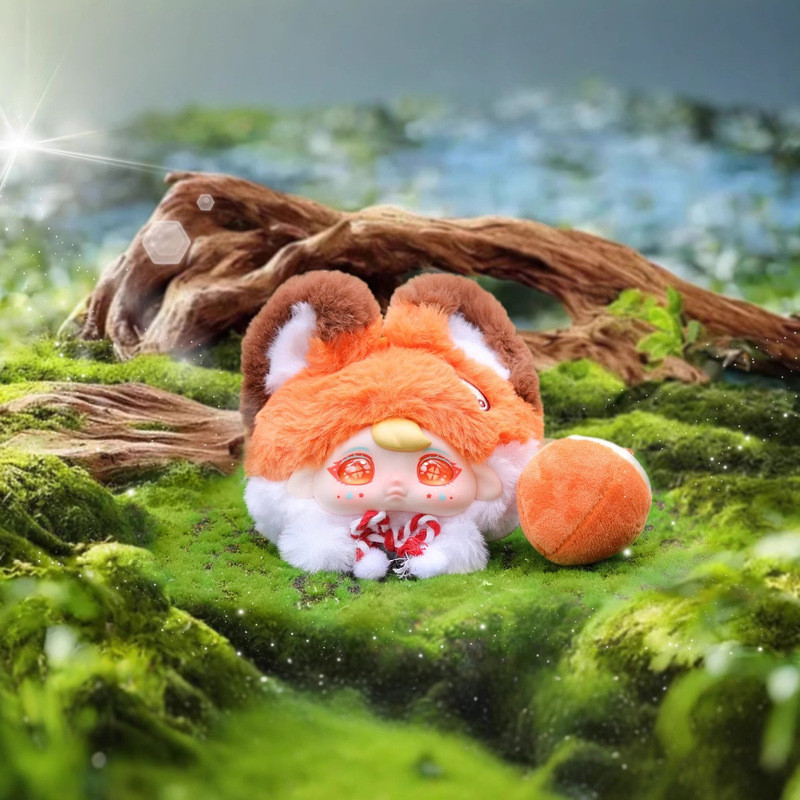 Genuíno bonito Dongsenyu caixa misteriosa de pelúcia menina aniversário boneca física decoração brinquedo pronto estoque