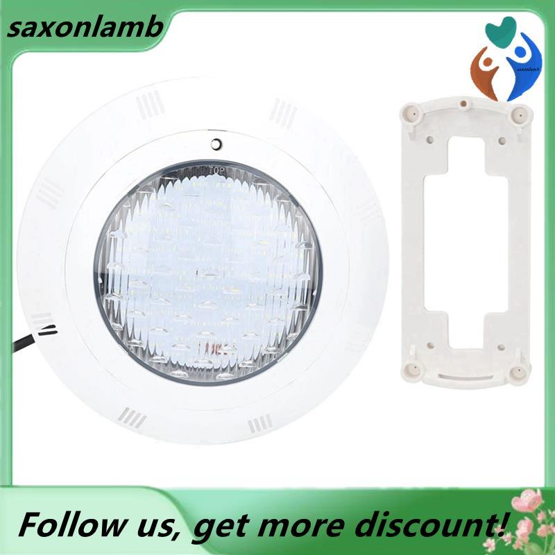 Luz Subaquática AC12V 40W 324 LED Cor Branca RGB Para Piscina