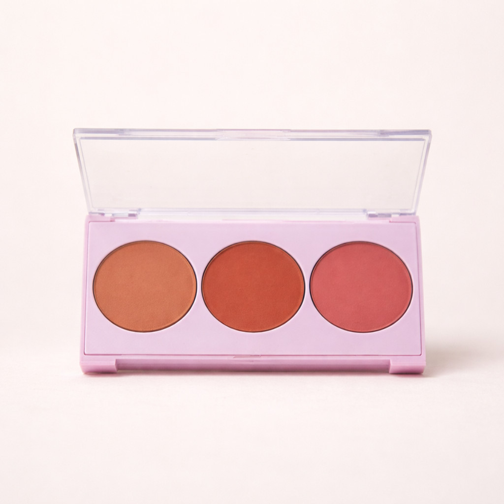Paleta Trio de Blush Maquiagem - Dapop