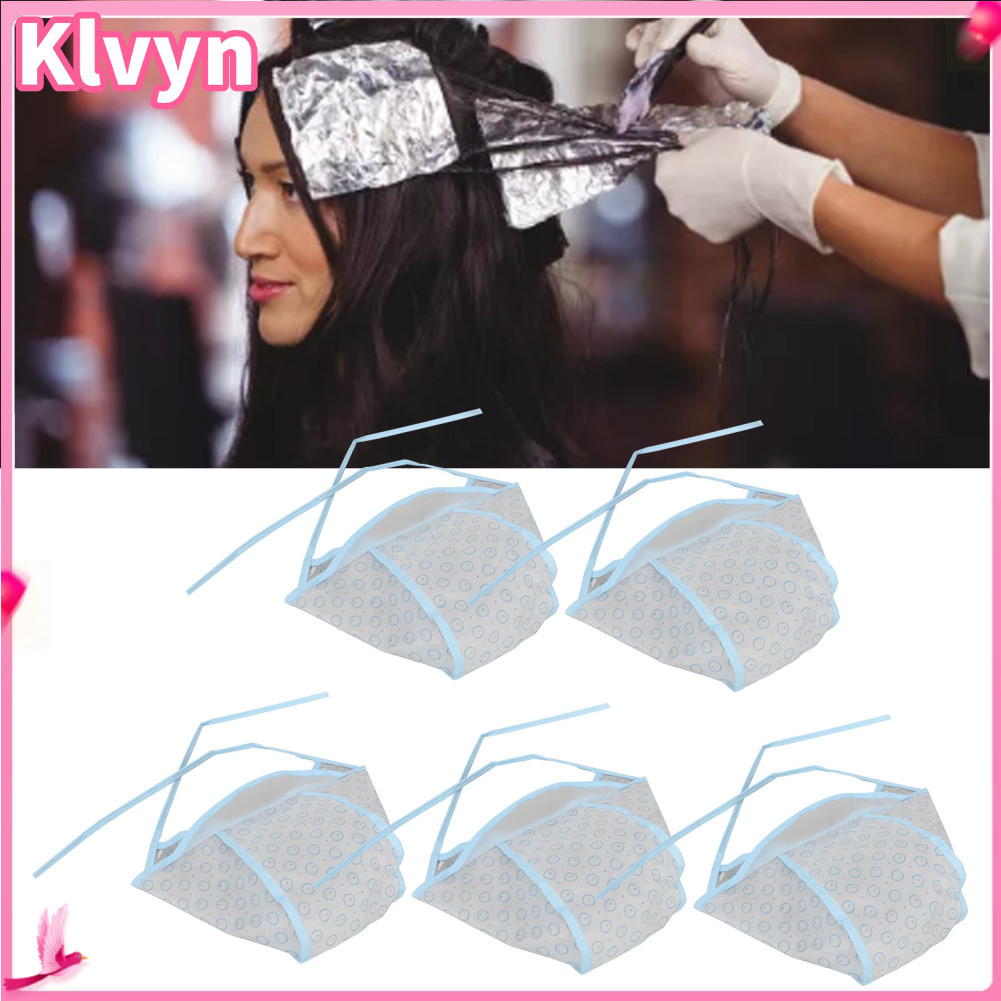 Klvyn-br Destaque para touca de tintura de cabelo com gancho de plástico 5 peças de destaque para casa e salão de beleza