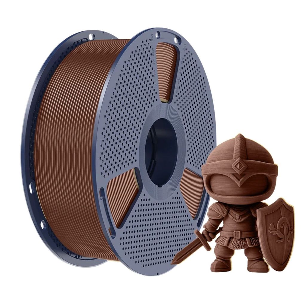 Filamento Impressão 3D 1kg PLA Clássico Chocolate Sunlu