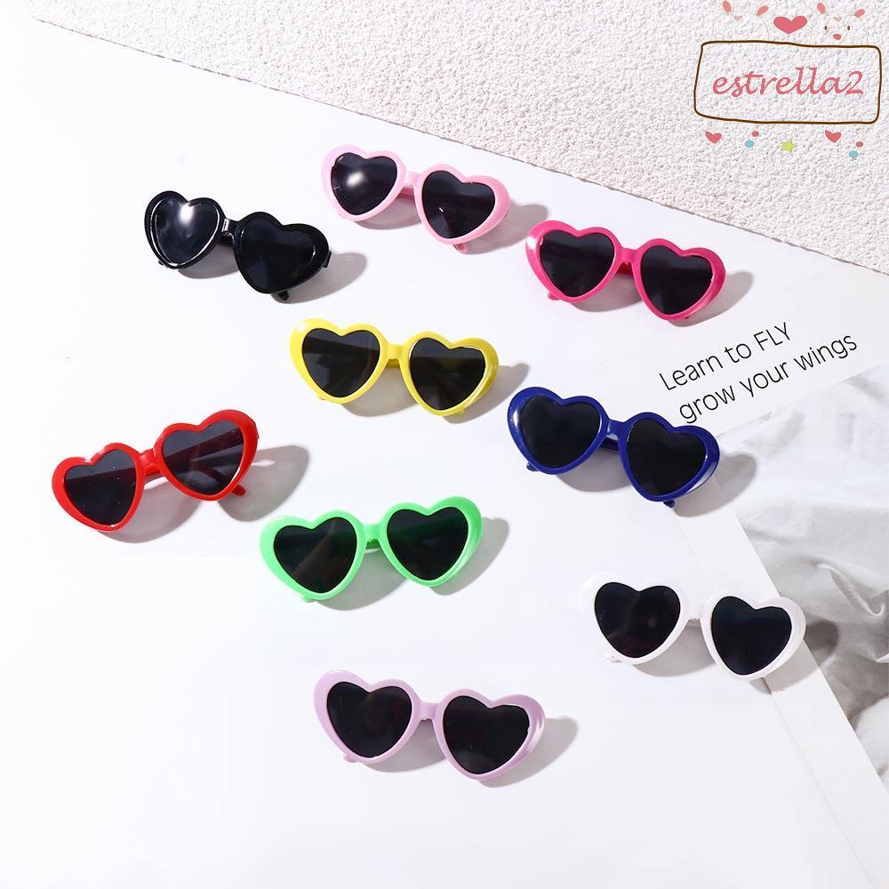 AESTRELLA Óculos Para Gatos Filhote De Cachorro Coração Animais De Estimação Acessórios Produtos Fotos Adereços Decoraçã