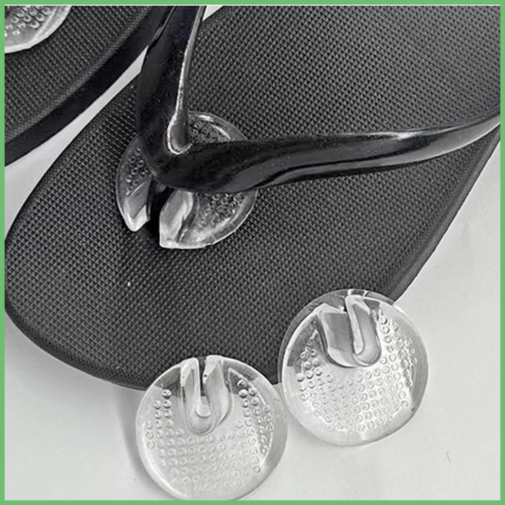 Protetores De Dedo Do Pé Para Sandálias Reutilizáveis Silicone Antiderrapante Claro Toe Tanga Sandália Almofada Homens M