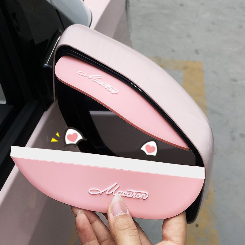 Novo Wuling Hongguang miniev Chuva Sobrancelha Espelho Retrovisor Mini Chuva Sobrancelha Macaron Decoração Acessórios Mo