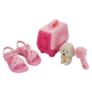 Sandália Barbie My Pet Brinquedo Rosa Infantil Menina Grendene Kids Infantil 23341