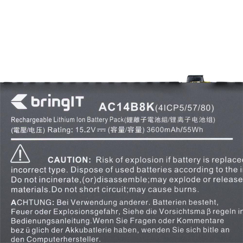 Bateria De Notebook Acer Aspire E15 Es1-512 A515-51 15.2v — imagem 2 de 2