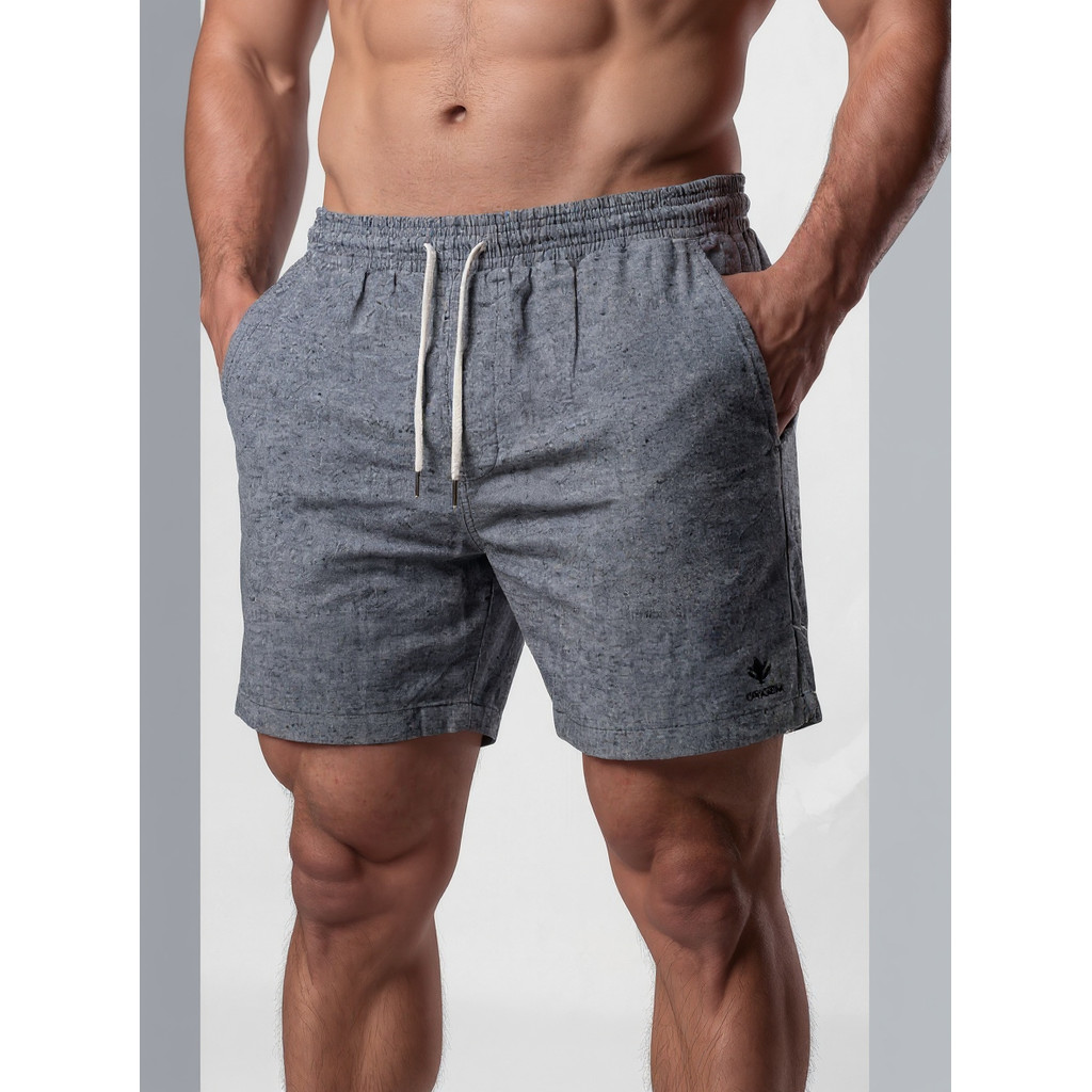 Kit 2 Bermudas Masculinas Linho Elastano Praiana Confortável Verão — Universo dos Achados PRP