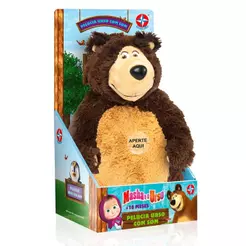Pelúcia Urso - Masha e o Urso - Com Som - Brinquedos Estrela