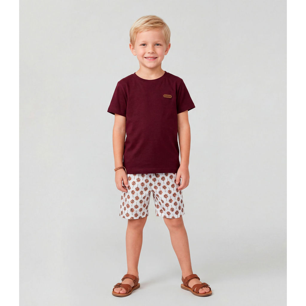 Conjunto Infantil Menino Básico Select Vermelho