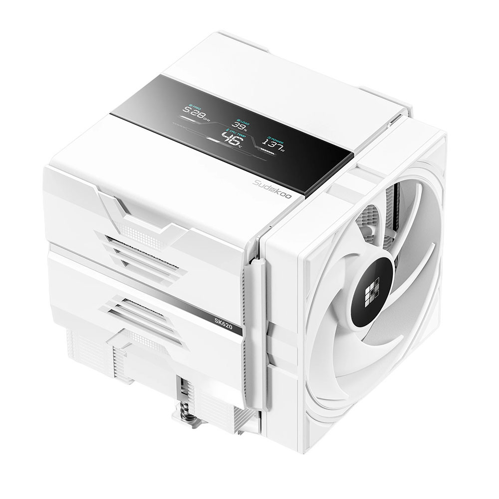 Cooler Processador Sudokoo SK620V Digital AMD Intel Branco