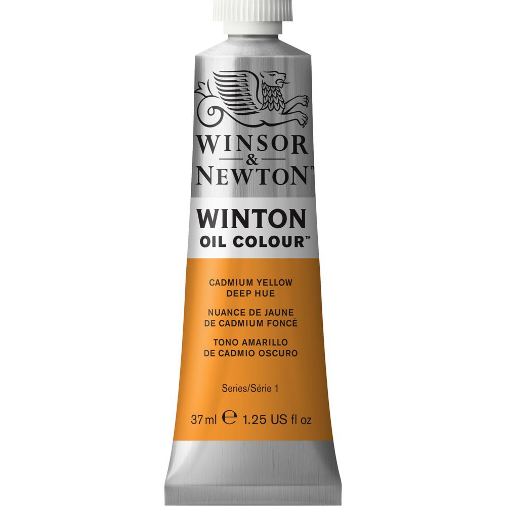 Tinta a Óleo Winton Winsor & Newton 37ml Cad Yellow Deep Hue
