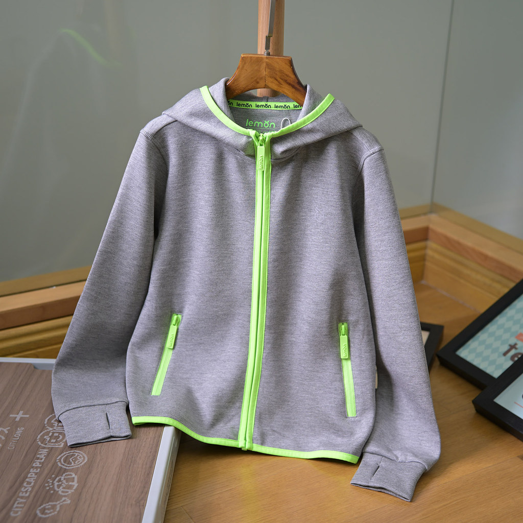 Boutique de comércio exterior meninos primavera outono jaqueta esportiva Modal tecido elástico crianças Cardigan ao ar l