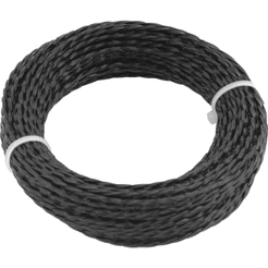 Fio de nylon 1,8 mm x 15 m modelo silencioso para aparador de grama - Vonder