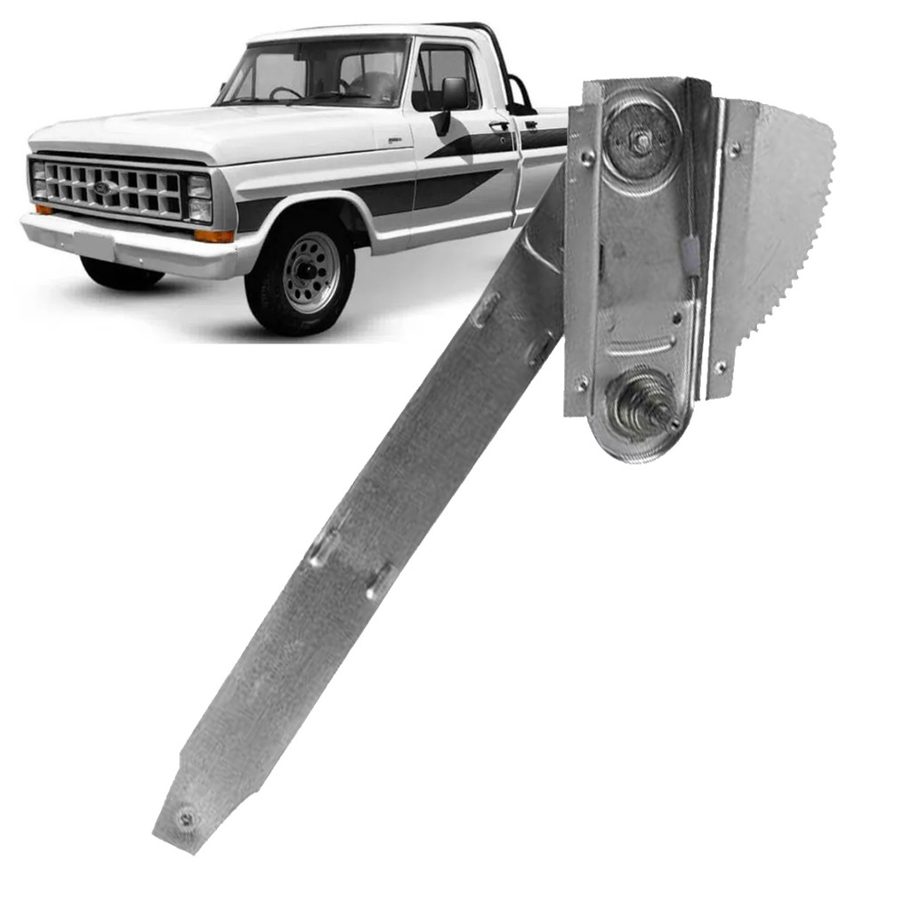 Maquina Vidro Manual Dianteira Esquerda F1000 F100 F11000 F4000 1972 A 1991 em Oferta na Shopee