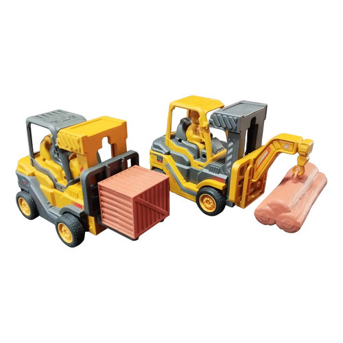 Empilhadeira Miniatura Brinquedo Com Fricção Decorativo