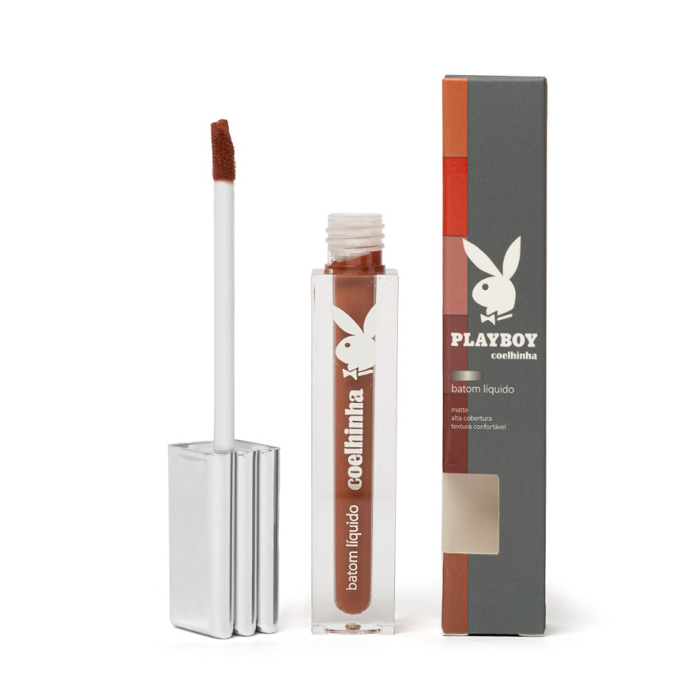 Batom Líquido Alta Fixação Matte Coleção Coelhinha - Playboy Beauty