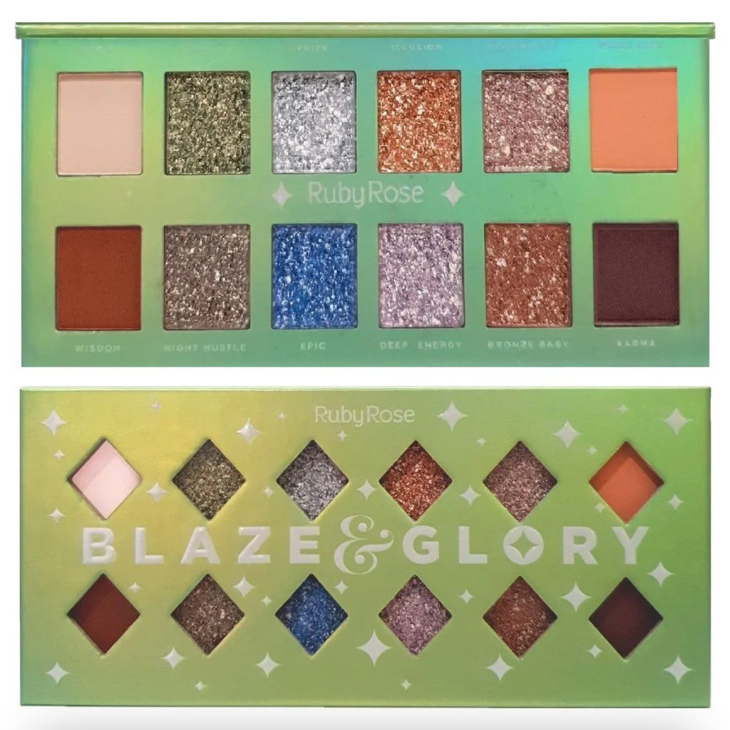 Paleta de Sombras Blaze&Glory - Ruby Rose