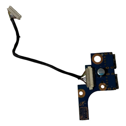 Placa Botão Power Usb Samsung Np270 Np270e Original