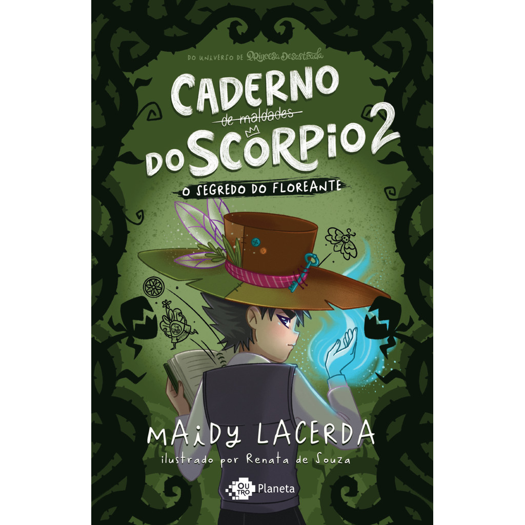 livro O caderno de maldades do Scorpio 2 - O segredo do Floreante