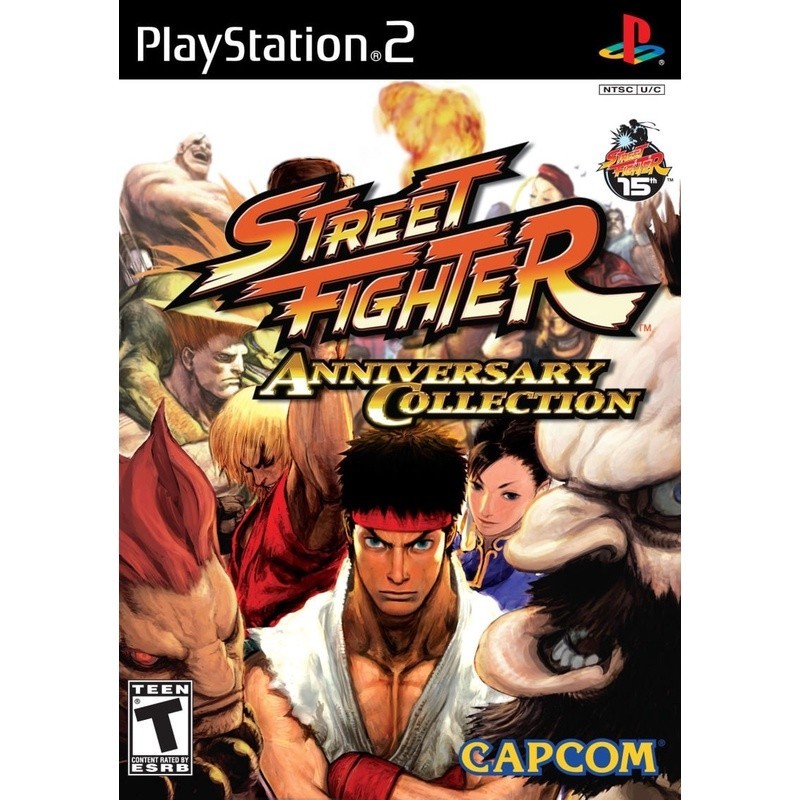 Street Fighter Anniverssary Collection - Playstation 2