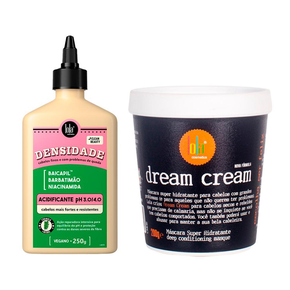 Kit Lola From Rio - Acidificante Densidade 250g + Máscara Dream Cream 200g